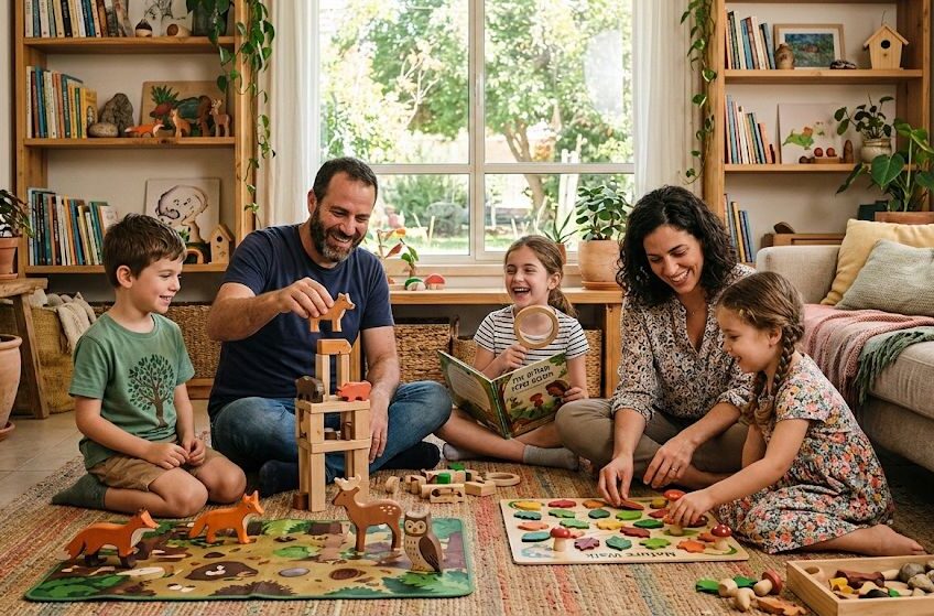 הפכו זמן משפחתי להרגל קבוע בבית